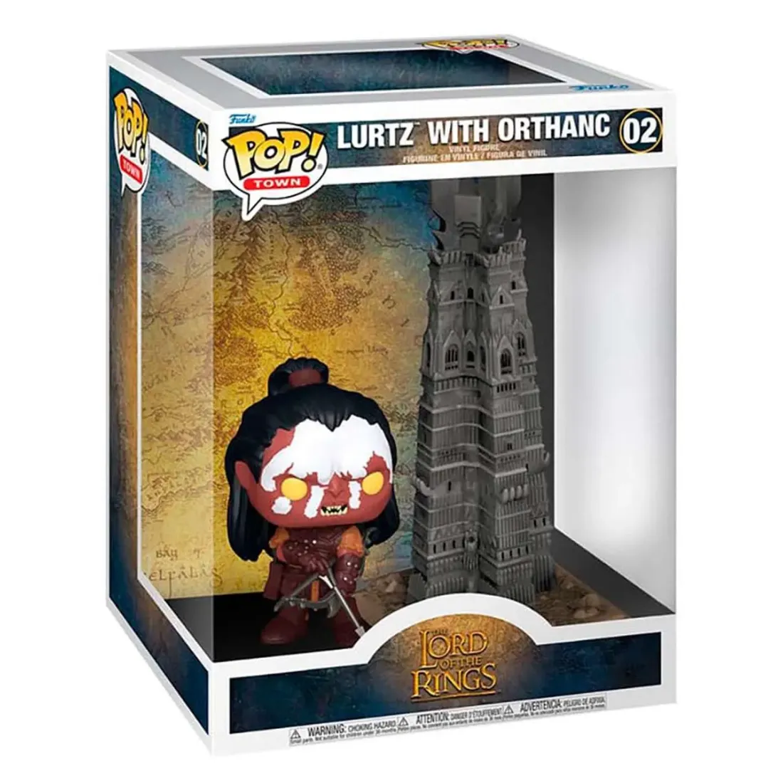 Фигурка Funko POP! Town LOTR S9 Lurtz with Orthank (02) 86431