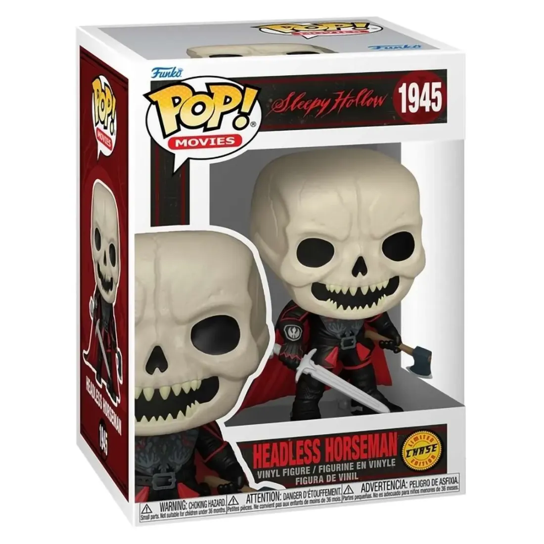 Фигурка Funko POP! Movies Sleepy Hollow Headless Horseman w/Chase (1945) 86264