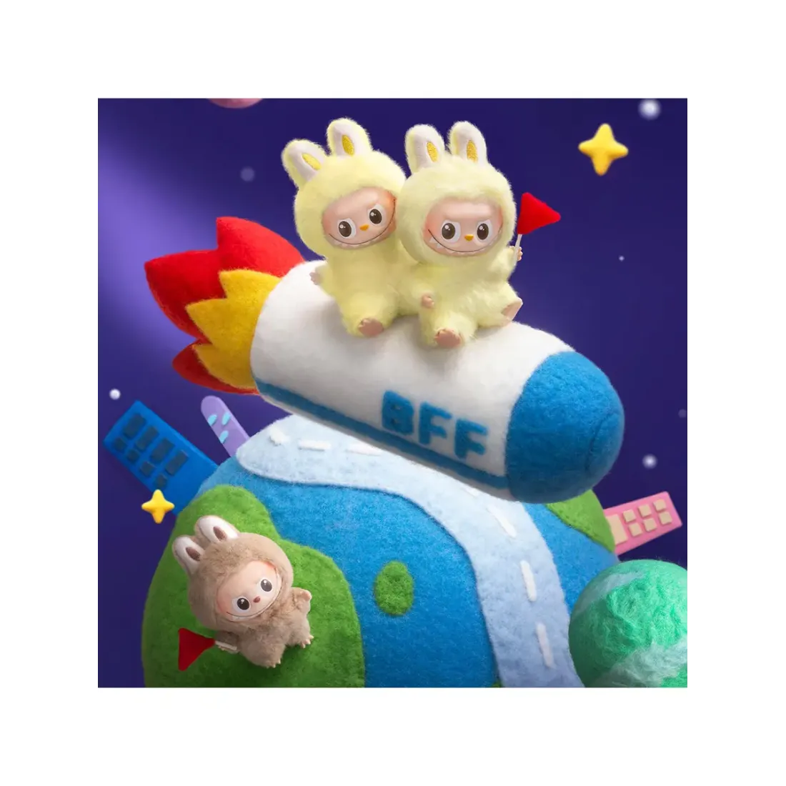 Брелок Pop Mart Лабубу Labubu The Monsters mini N-Z 1 шт 6931571094737