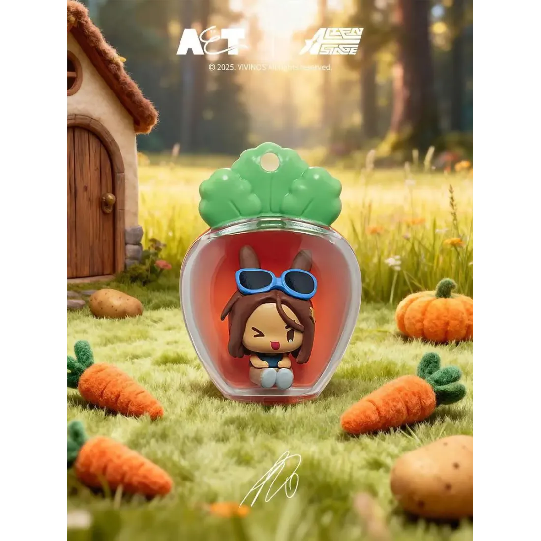 Фигурка Alien Stage Rabbit Series Rice Grain Blind Box 1 шт 6972797300424