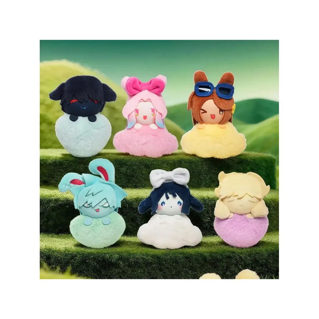 Брелок плюшевый Alien Stage Rabbit Series Small Blind Box 1 шт 6972797300370