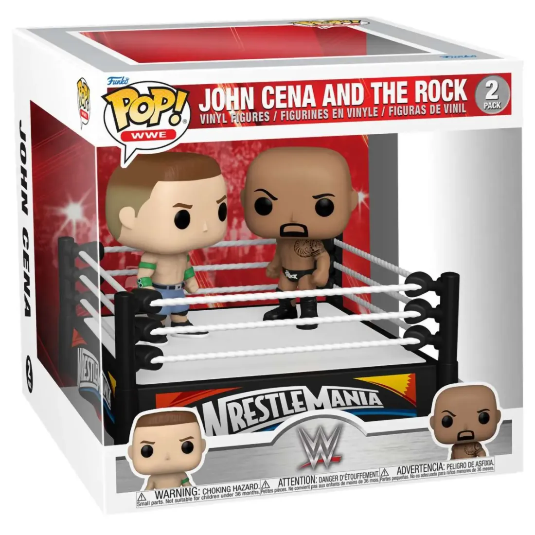 Фигурка Funko POP! Moment WWE Cena vs Rock (2012) 61463