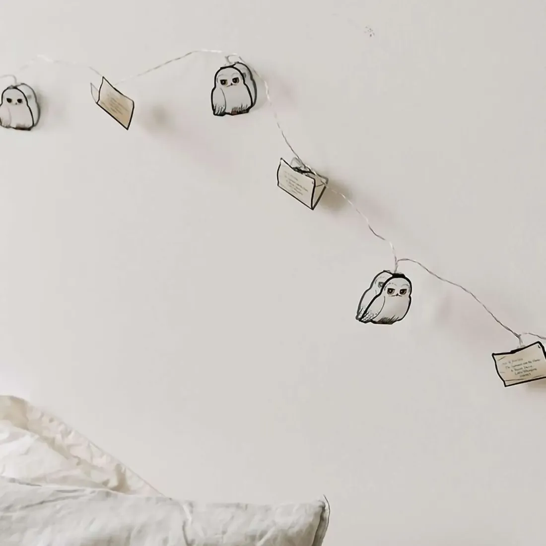 Светильник Гарри Поттер Хедвиг и Письмо 2D 922550