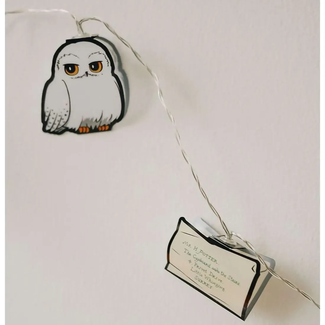 Светильник Гарри Поттер Хедвиг и Письмо 2D 922550