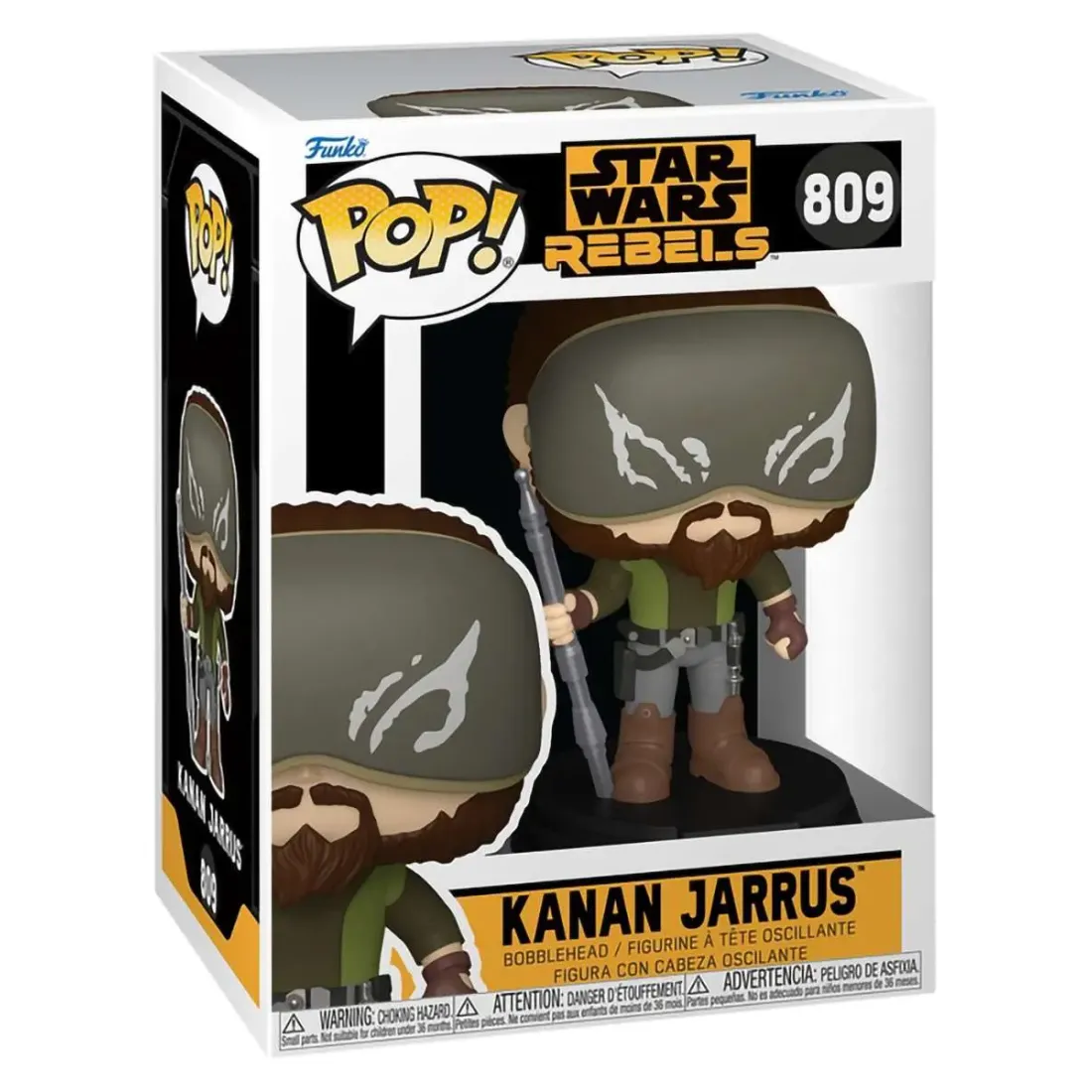 Фигурка Funko POP! Bobble Star Wars Rebels Kanan Jarrus (809) 84027