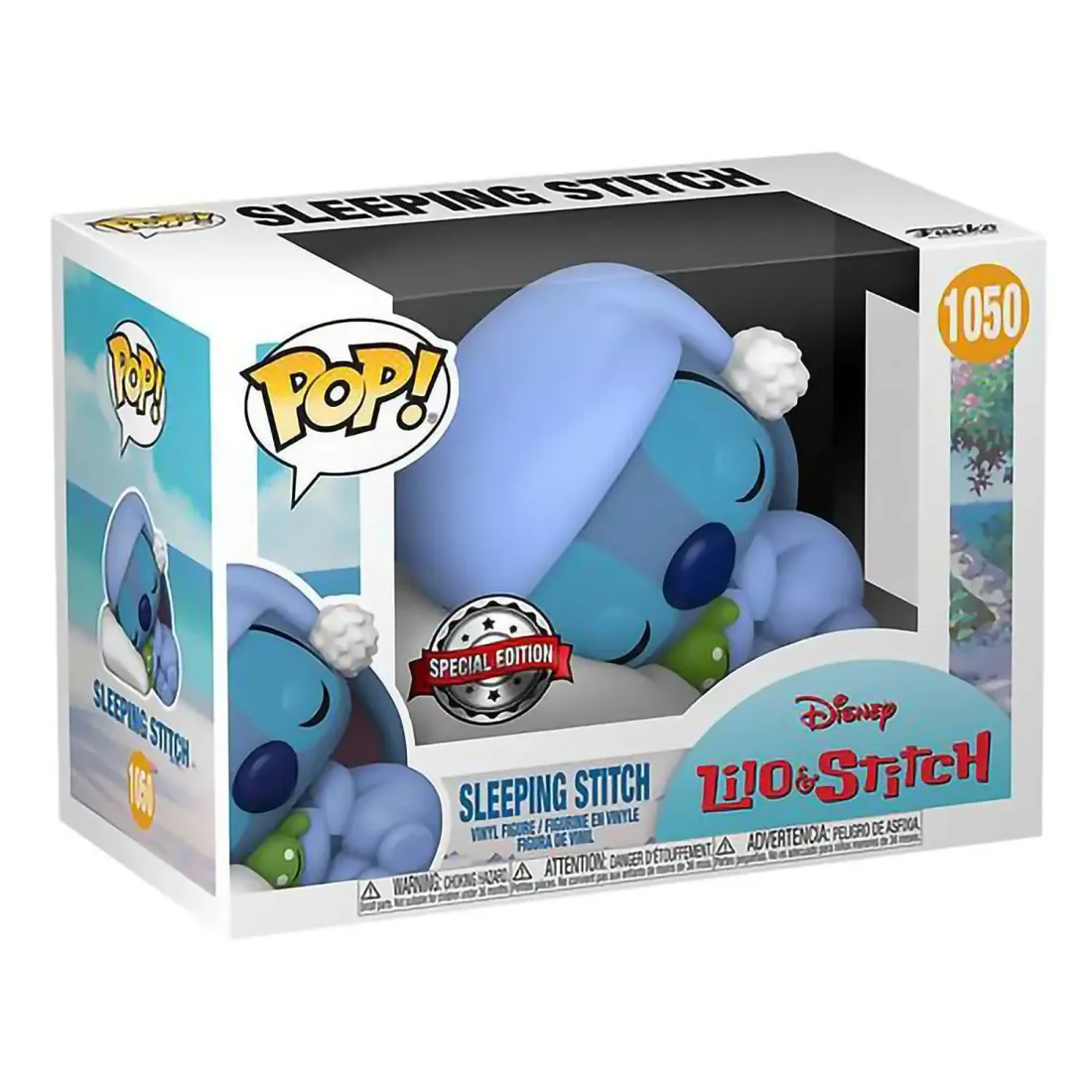 Фигурка Funko POP! Disney Lilo & Stitch Sleeping Stitch (Exc) (1050) 56127
