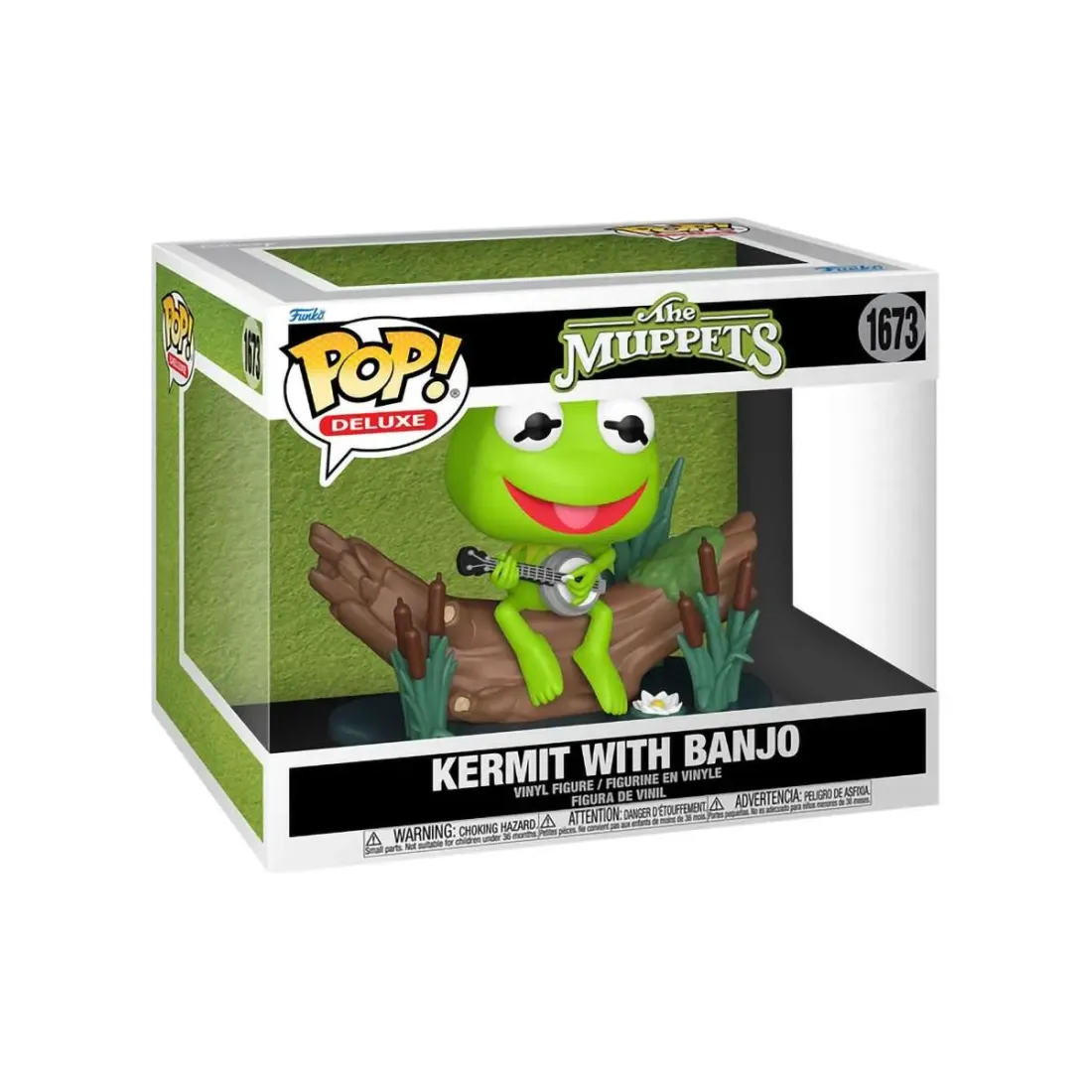 Фигурка Funko POP! Deluxe Disney Muppets Kermit with Banjo (1673) 75853