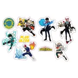 Наклейки My Hero Academia - Stickers - 16x11cm/ 2 Sheets - Heroes Villains X5 ABYDCO744