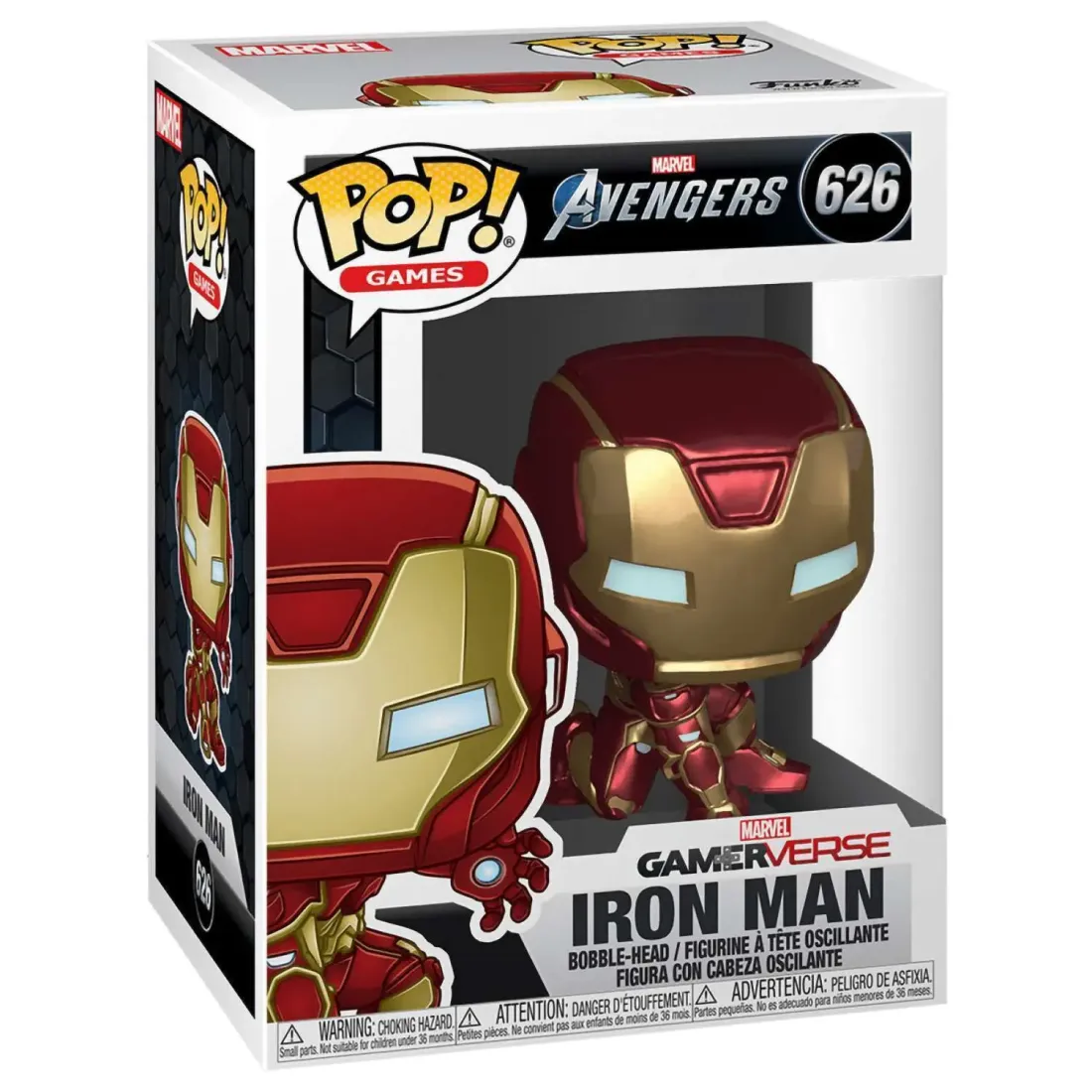 Фигурка Funko POP! Bobble Marvel Avengers Game Iron Man (Stark Tech Suit) (626) 47756