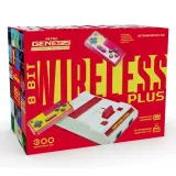 Retro Genesis 8 Bit Wireless Plus + 300 игр (AV кабель, 2 беспроводных аккумуляторных джойстика)