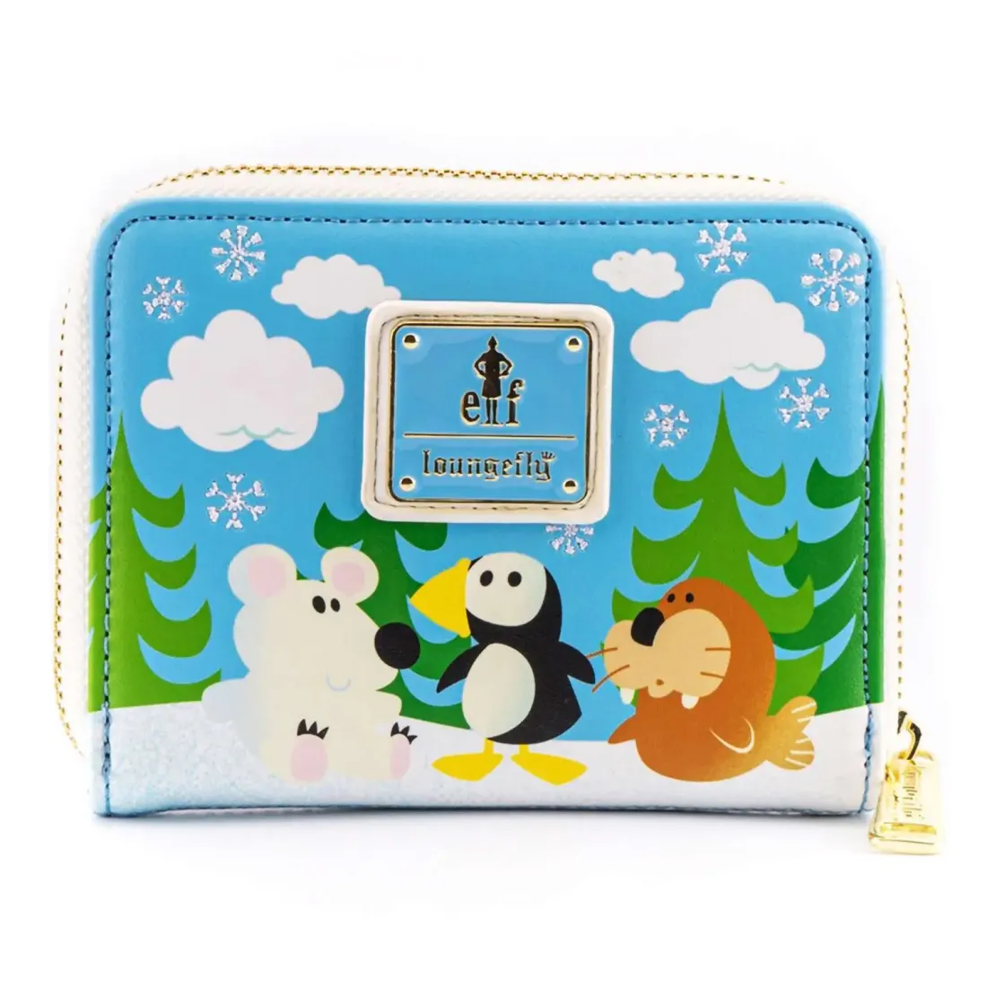Кошелек Loungefly Elf Buddy And Friends Zip Around Wallet ELFWA0004