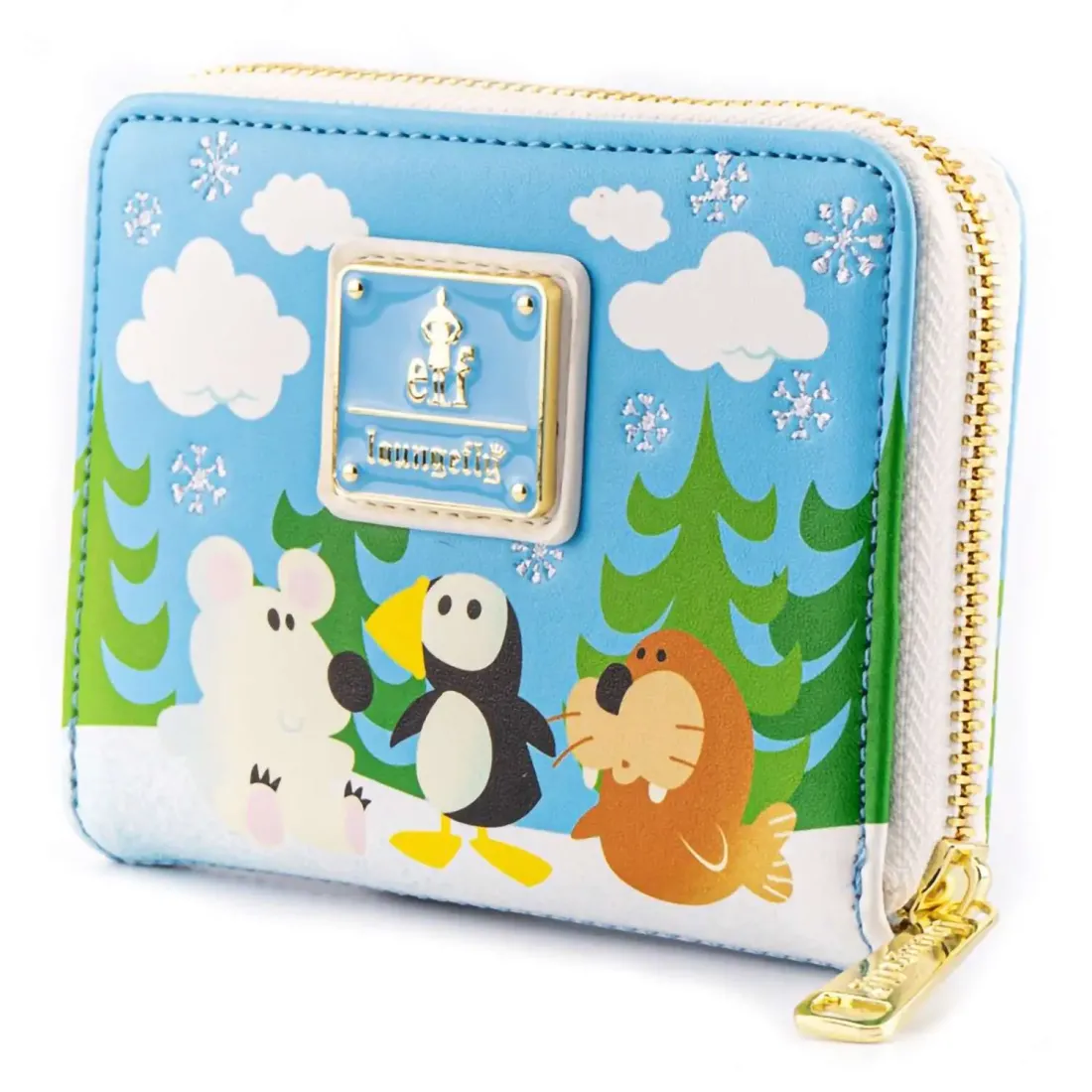 Кошелек Loungefly Elf Buddy And Friends Zip Around Wallet ELFWA0004