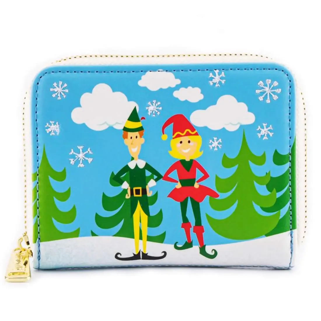 Кошелек Loungefly Elf Buddy And Friends Zip Around Wallet ELFWA0004