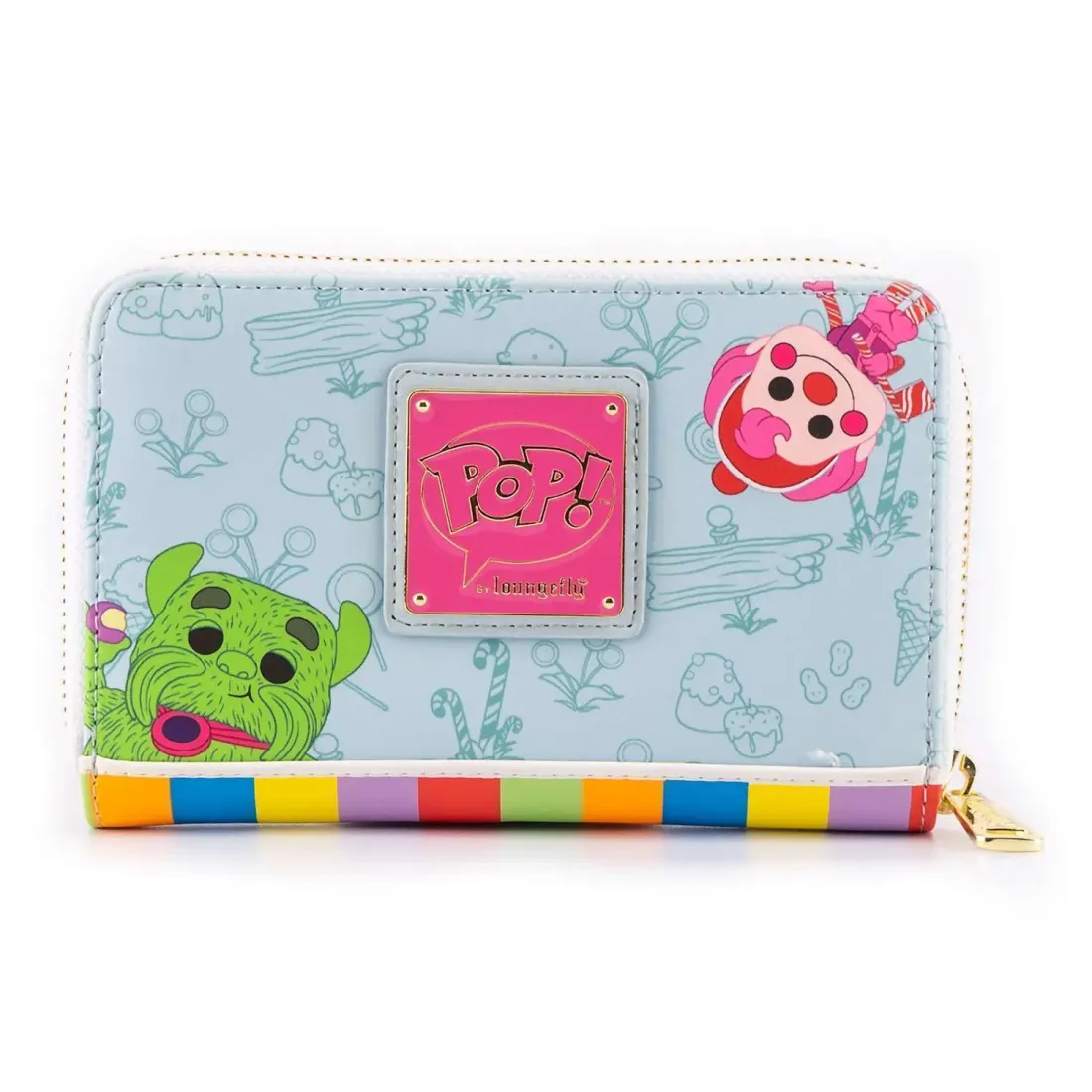 Кошелек Loungefly POP Hasbro Candy Land Take Me To The Candy Zip Around Wallet CLDWA0001