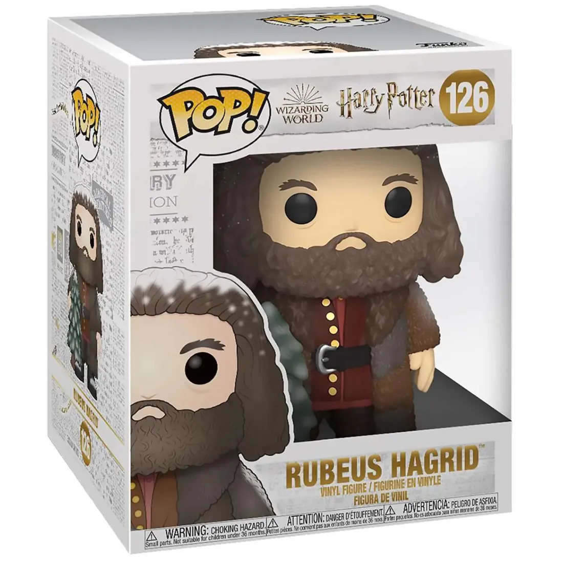 Фигурка Funko POP! Harry Potter S11 Holiday Rubeus Hagrid 6" (126) 51156