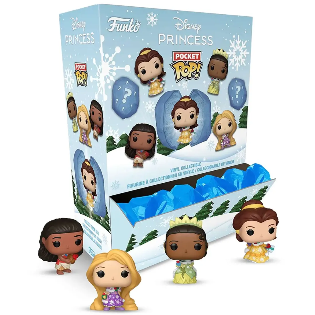 Фигурка Funko Pocket POP! Mystery Ice Disney Princess Holiday 1 штука в ассортименте (из 4) 86075
