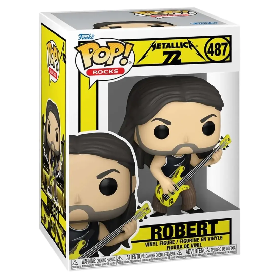Фигурка Funko POP! Rocks Metallica Robert (72S) (487) 87078