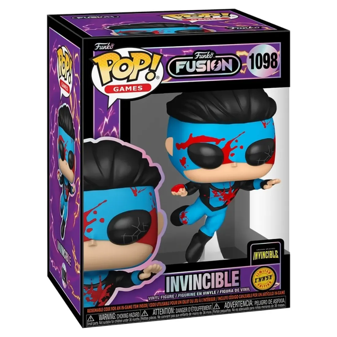 Фигурка Funko POP! Games Funko Fusion Invincible Invincible w/Chase (1098) 88353