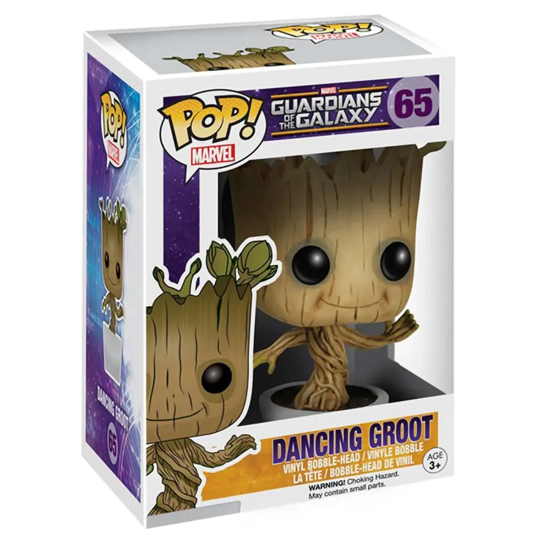 Фигурка Funko POP! Bobble Marvel Guardians Of The Galaxy Dancing Groot (65) 5104