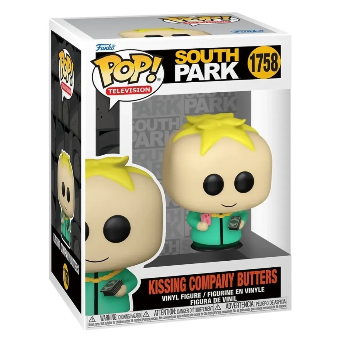 Фигурка Funko POP! TV South Park Kissing Company Butters (1758) 86304