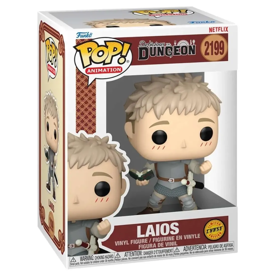 Фигурка Funko POP! Animation Delicious in Dungeon Laios w/Chase (2199) 90569