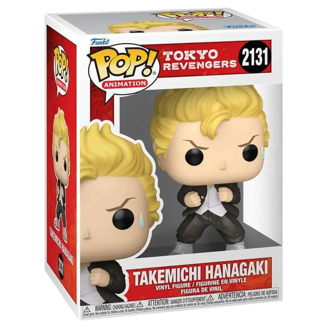 Фигурка Funko POP! Animation Tokyo Revengers Takemichi Hanagaki w/Chase (2131) 86760