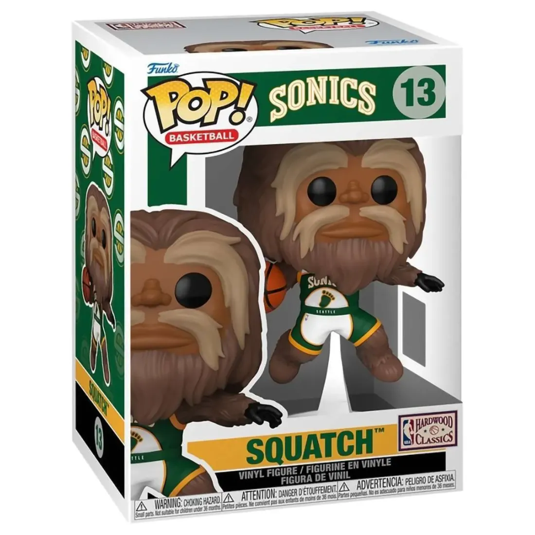 Фигурка Funko POP! NBA Mascots Sonics Sasquatch (13) 89151