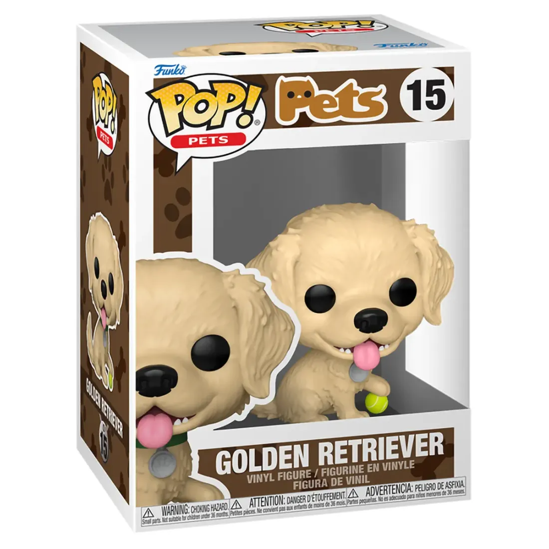 Фигурка Funko POP! Pets Golden Retriever (15) 88327