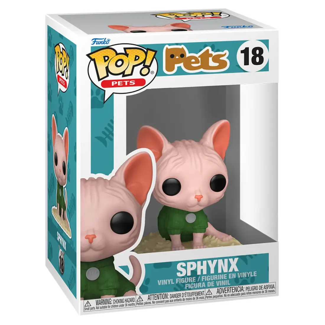 Фигурка Funko POP! Pets Sphynx Cat (18) 88329