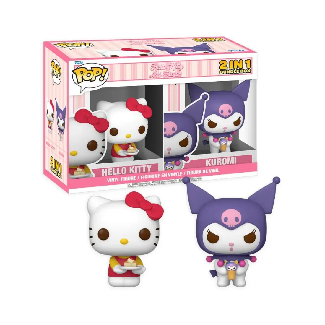 Набор Funko POP! Hello Kitty And Friends Hello Kitty (89) + Kuromi (90) 2шт 92853
