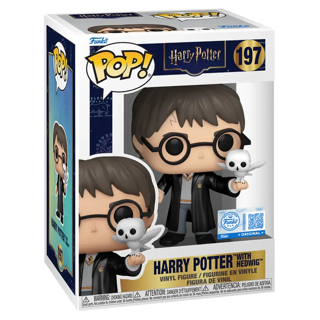 Фигурка Funko POP! Harry Potter S20 Harry Potter with Hedwig (Exc) (197) 91763