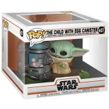 Фигурка Funko POP! Deluxe Bobble Star Wars The Mandalorian Child with Egg Canister (407) 50962