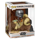 Фигурка Funko POP! Deluxe Bobble Star Wars The Mandalorian Mandalorian w/ Child on Bantha (416)52373