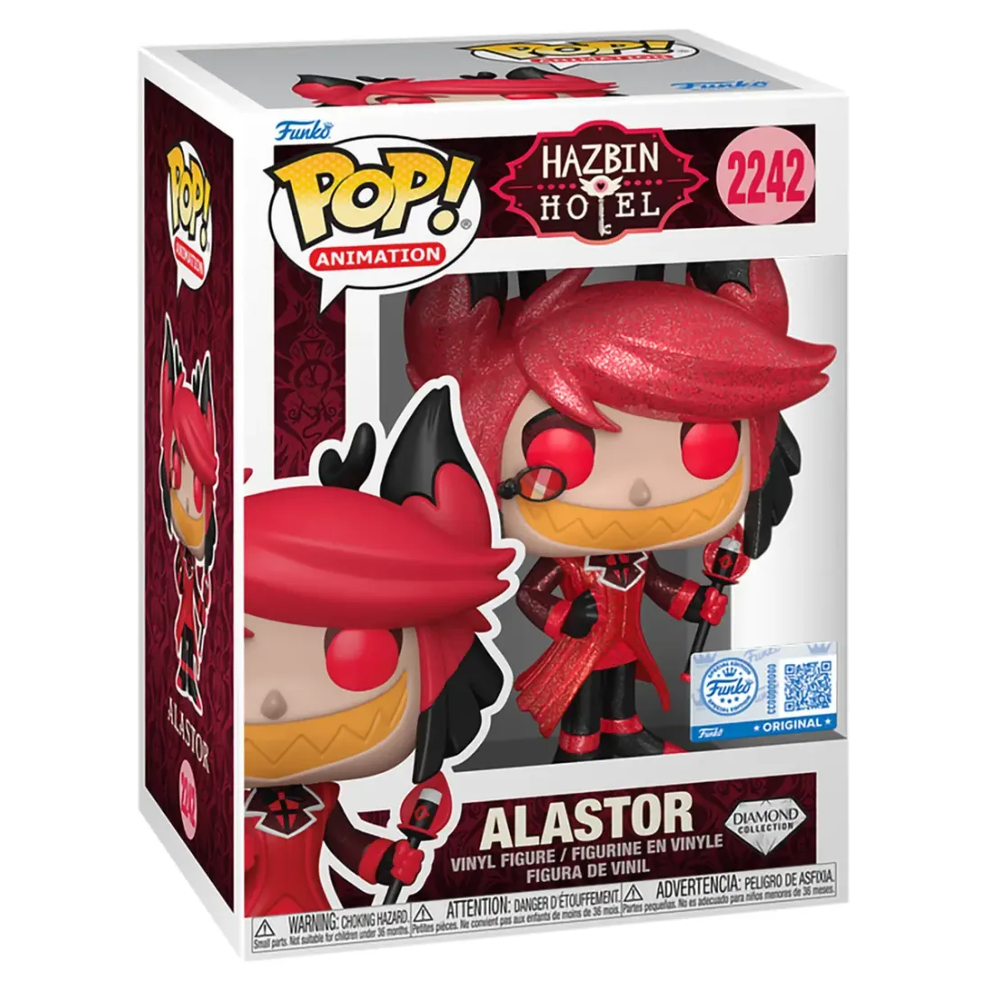 Фигурка Funko POP! Animation Hazbin Hotel Alastor (DGLT) (Exc) (2242) 91878