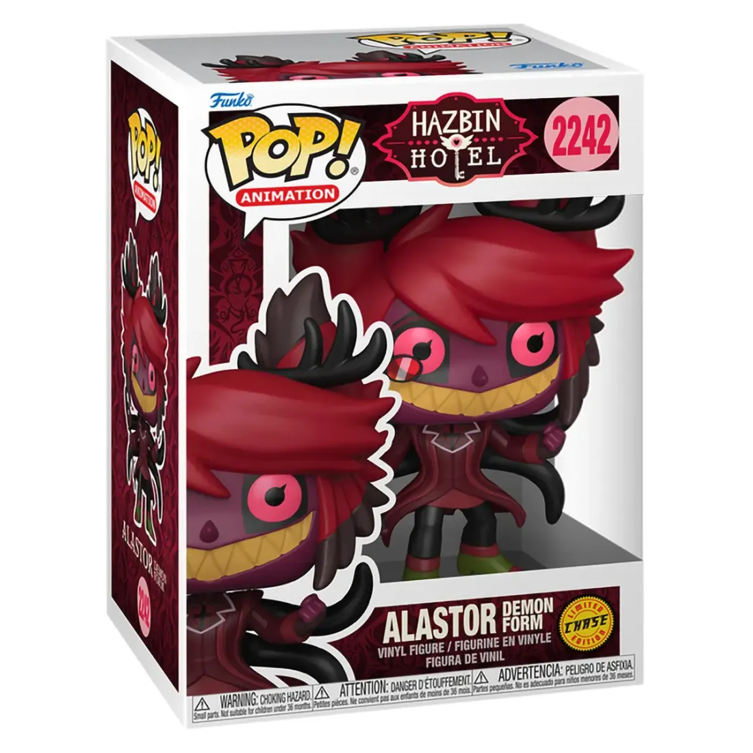 Фигурка Funko POP! Animation Hazbin Hotel Alastor w/Chase (2242) 90413