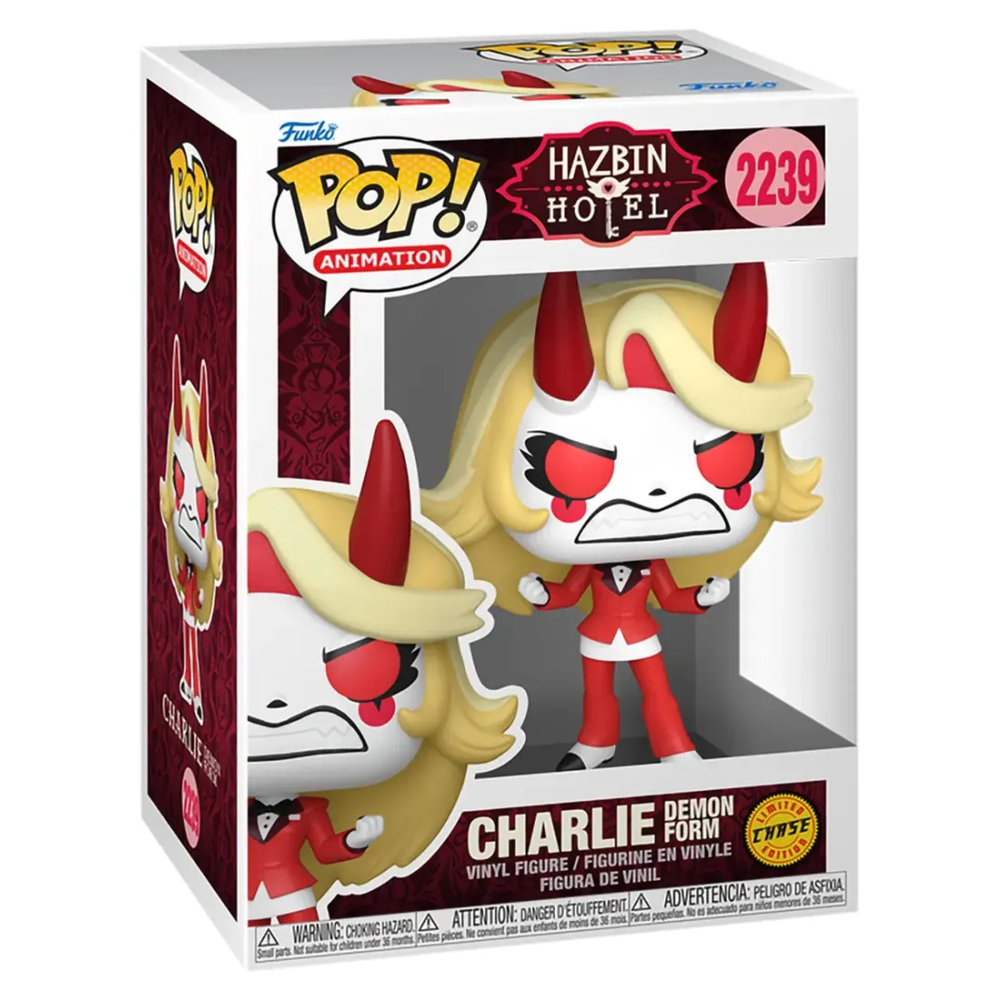 Фигурка Funko POP! Animation Hazbin Hotel Charlie Morningstar w/Chase (2239) 90415