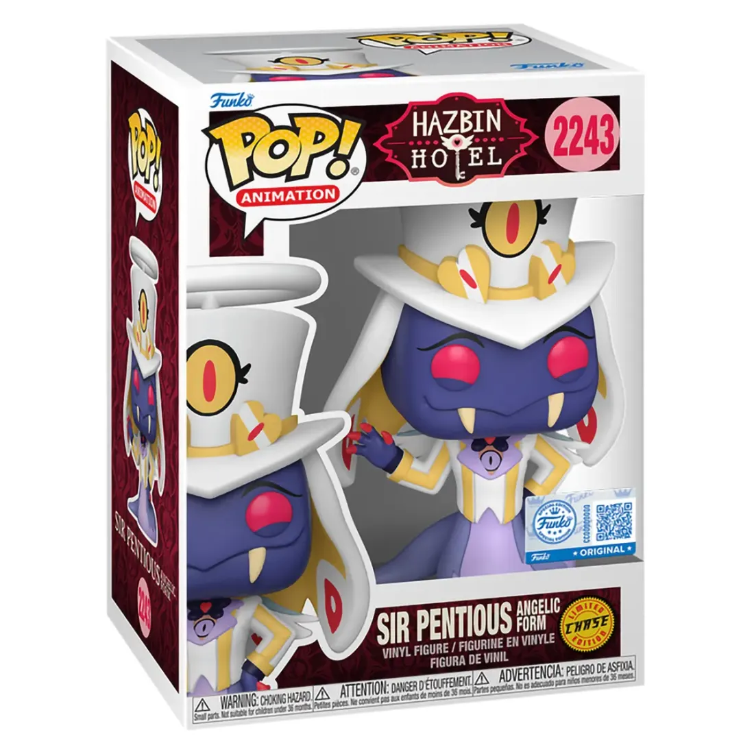 Фигурка Funko POP! Animation Hazbin Hotel Sir Pentious w/Chase SS (Exc) (2243) 91824