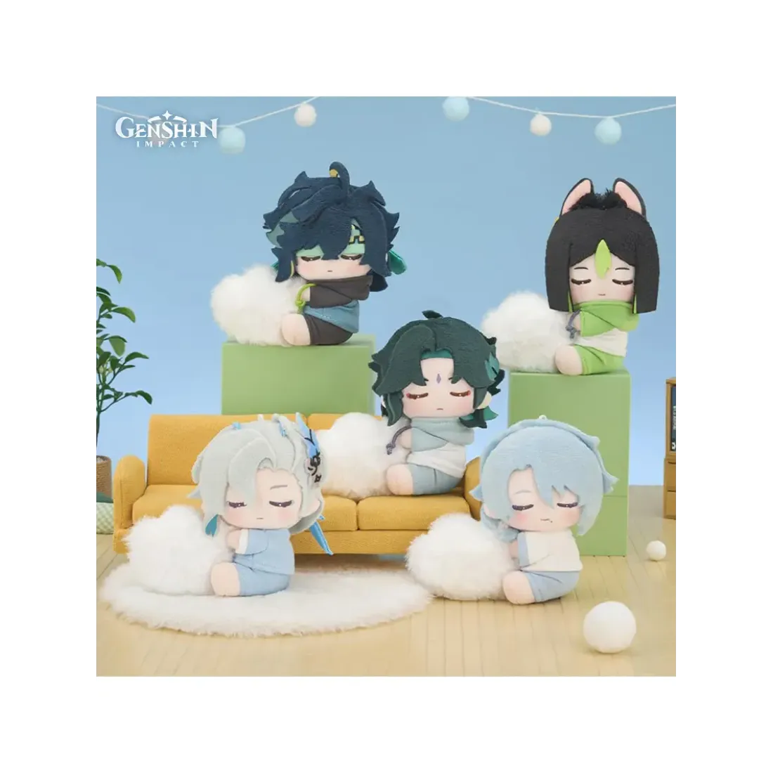 Плюшевый брелок Genshin Impact Xiao Сяо 6942421193272