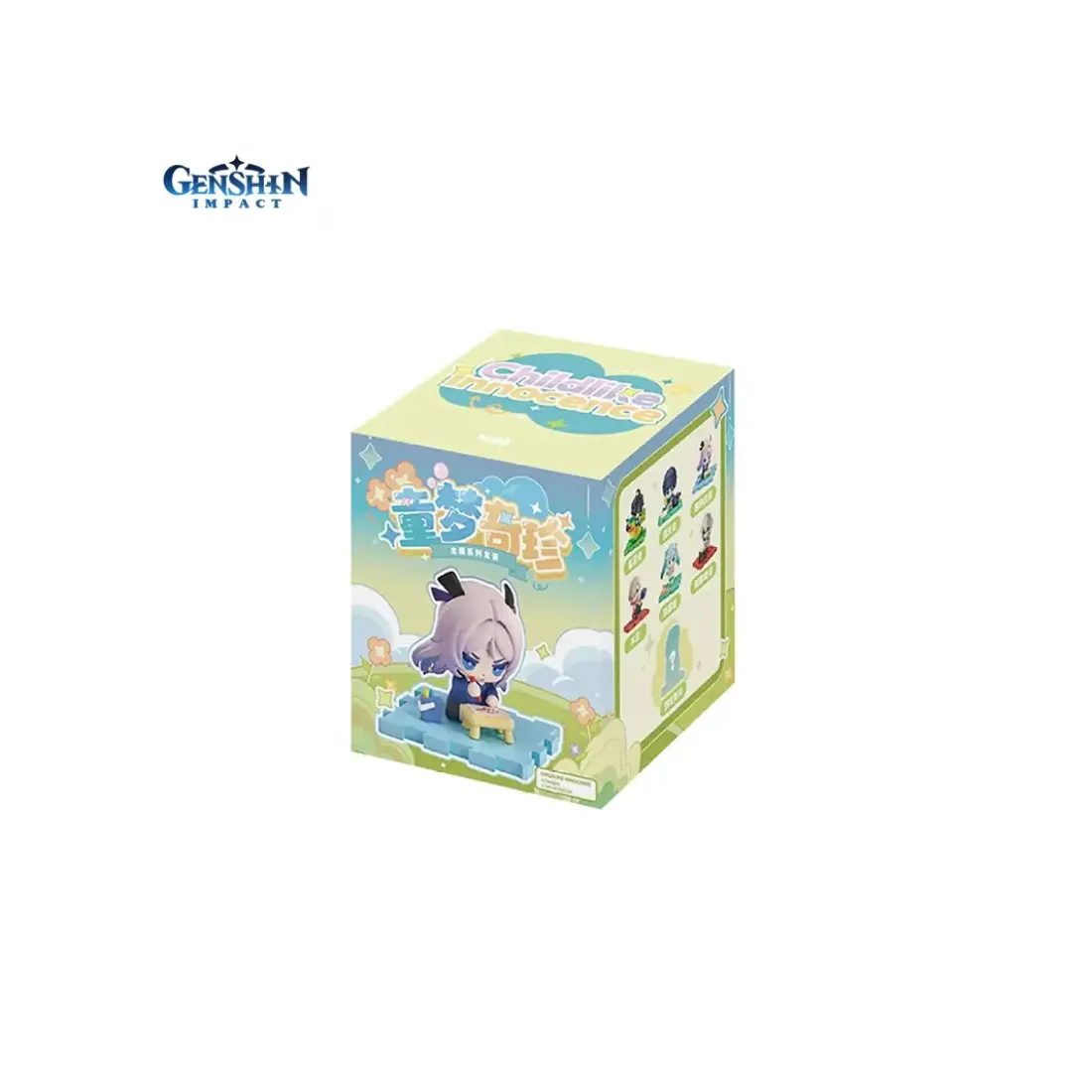 Фигурки Genshin Impact Dreamy Treasure Childhood Series Blind Box Capsules 1шт. 6942421121381