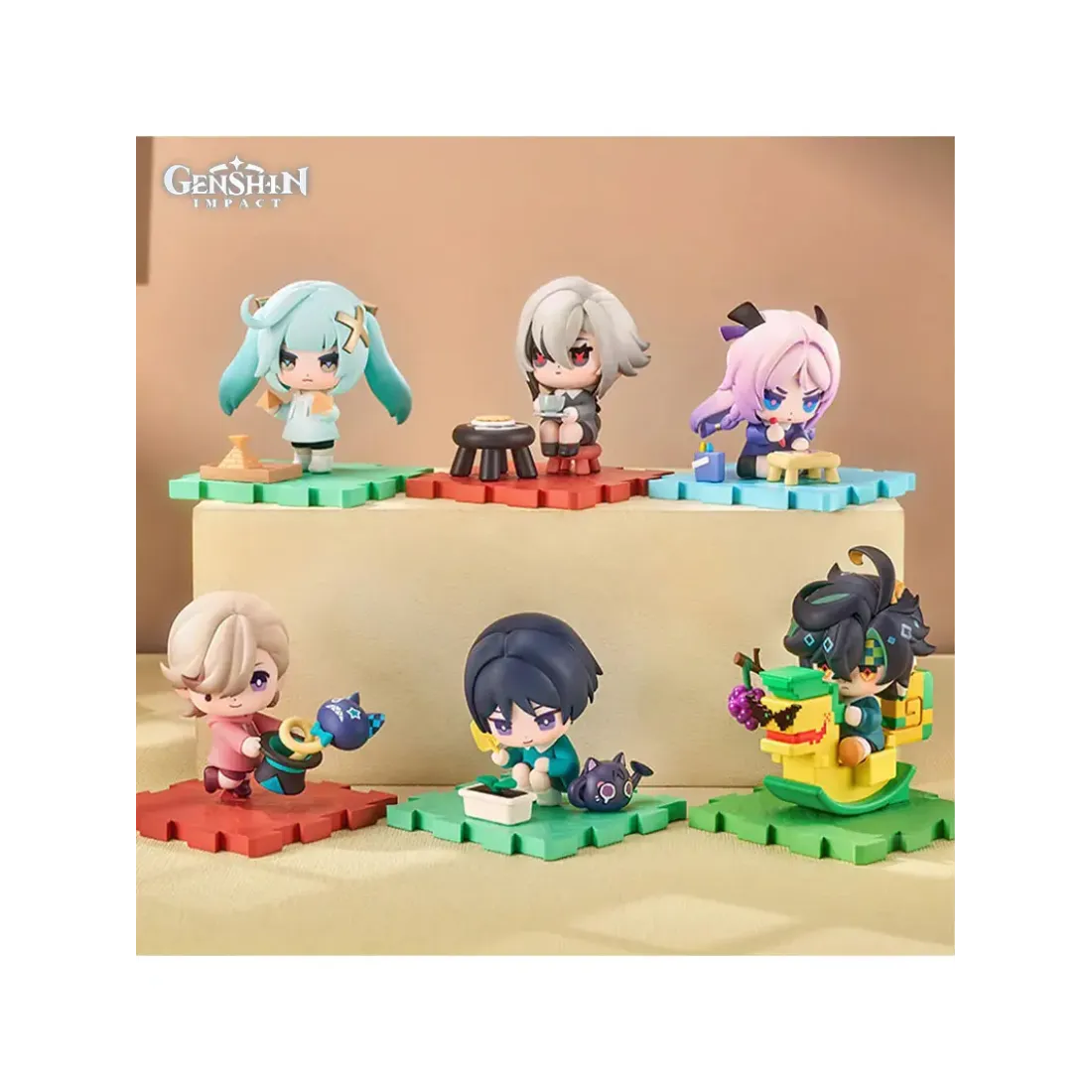 Фигурки Genshin Impact Dreamy Treasure Childhood Series Blind Box Capsules 1шт. 6942421121381