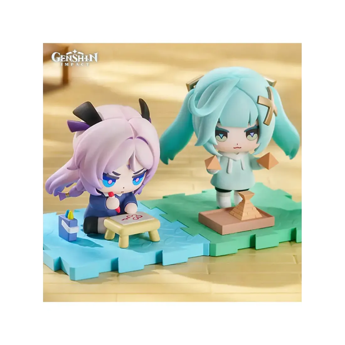 Фигурки Genshin Impact Dreamy Treasure Childhood Series Blind Box Capsules 1шт. 6942421121381