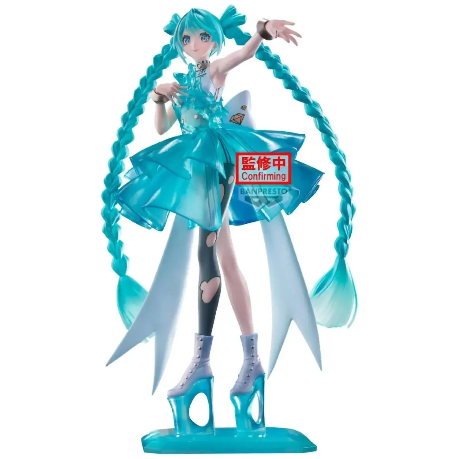 Фигурка Аниме Hatsune Miku Clearluxe Emerald Gem 28см. BP29326P