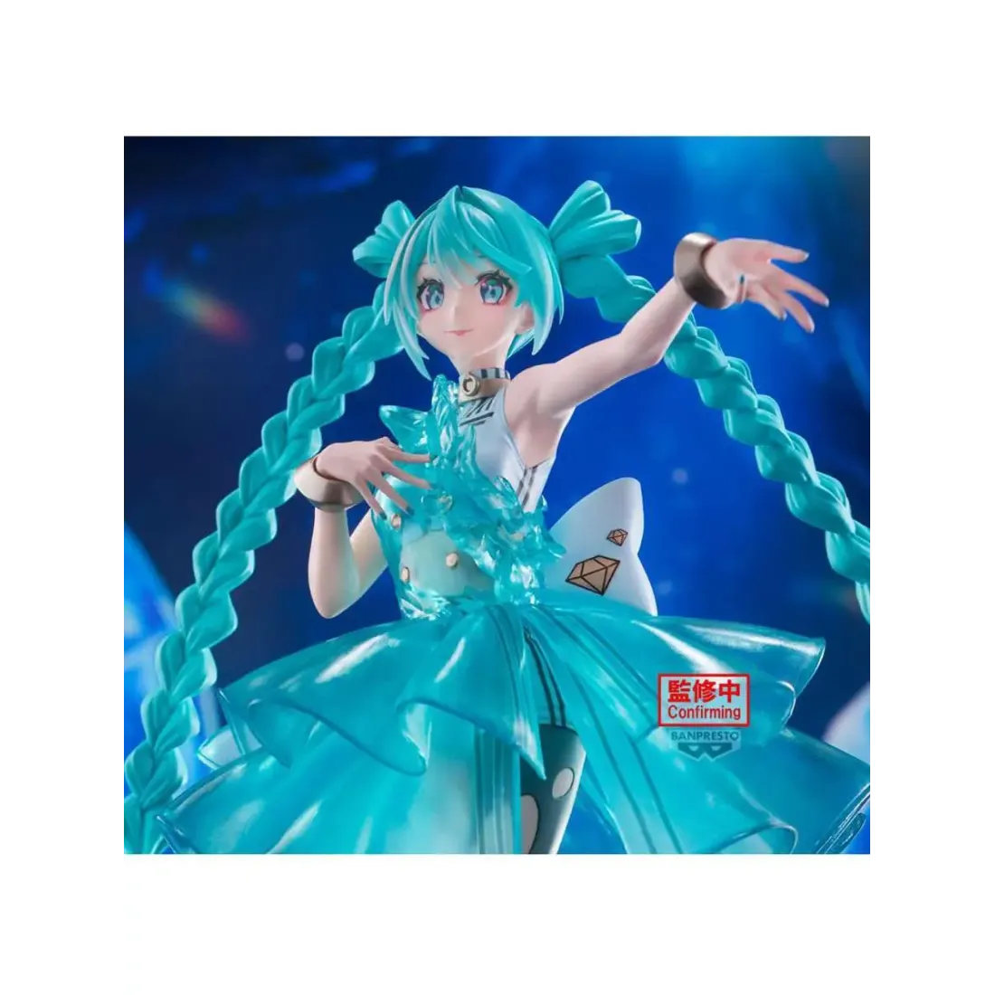 Фигурка Аниме Hatsune Miku Clearluxe Emerald Gem 28см. BP29326P