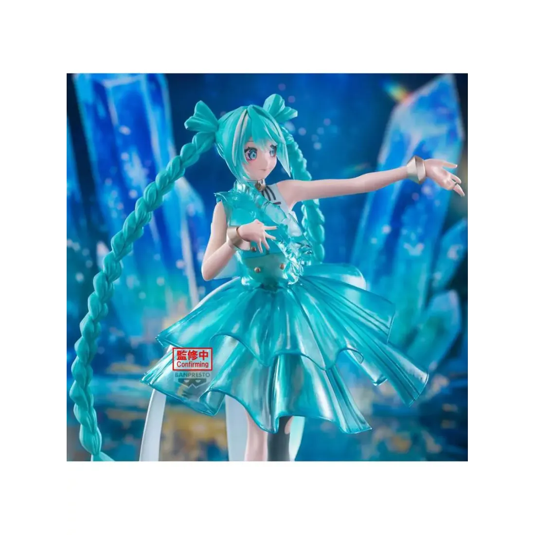 Фигурка Аниме Hatsune Miku Clearluxe Emerald Gem 28см. BP29326P