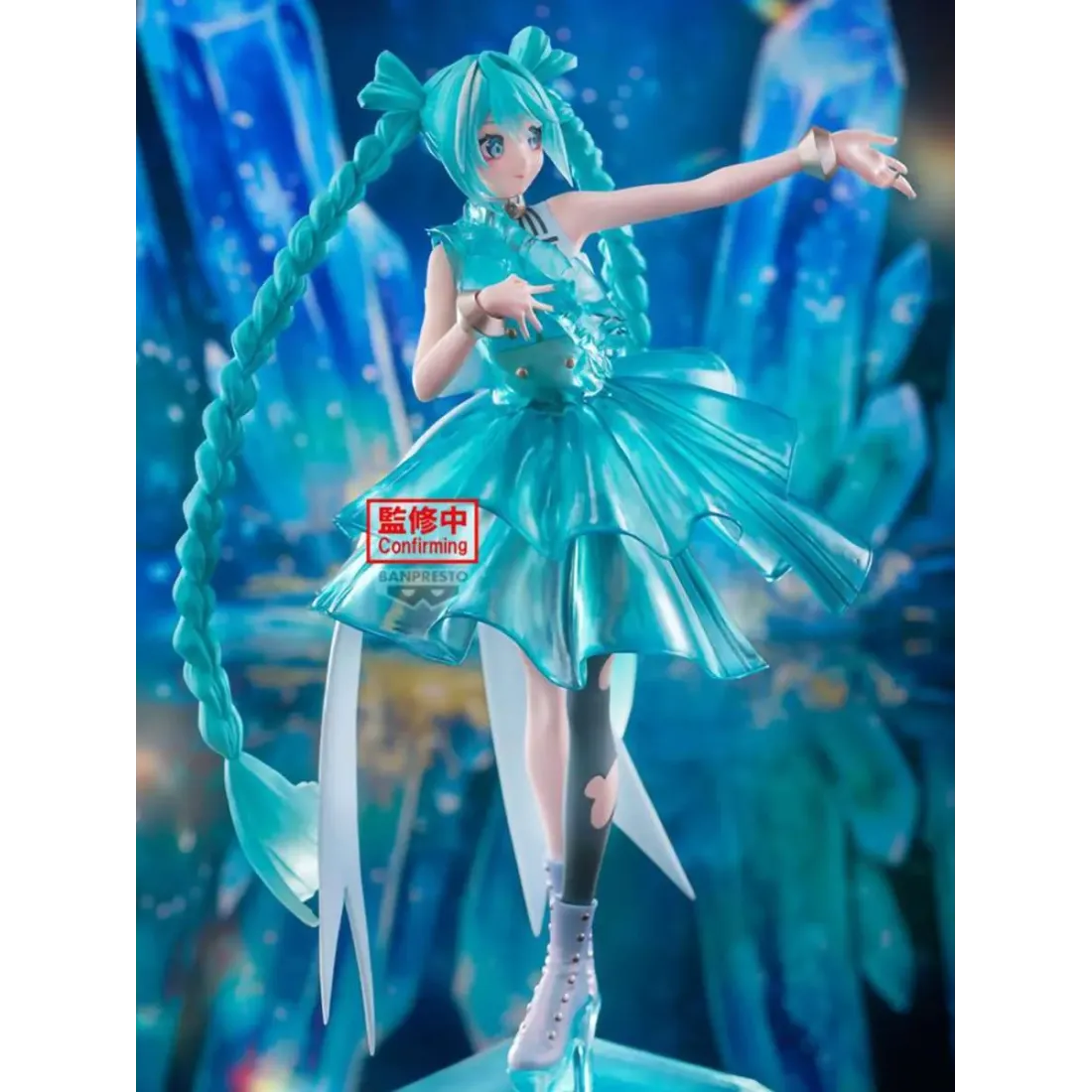 Фигурка Аниме Hatsune Miku Clearluxe Emerald Gem 28см. BP29326P