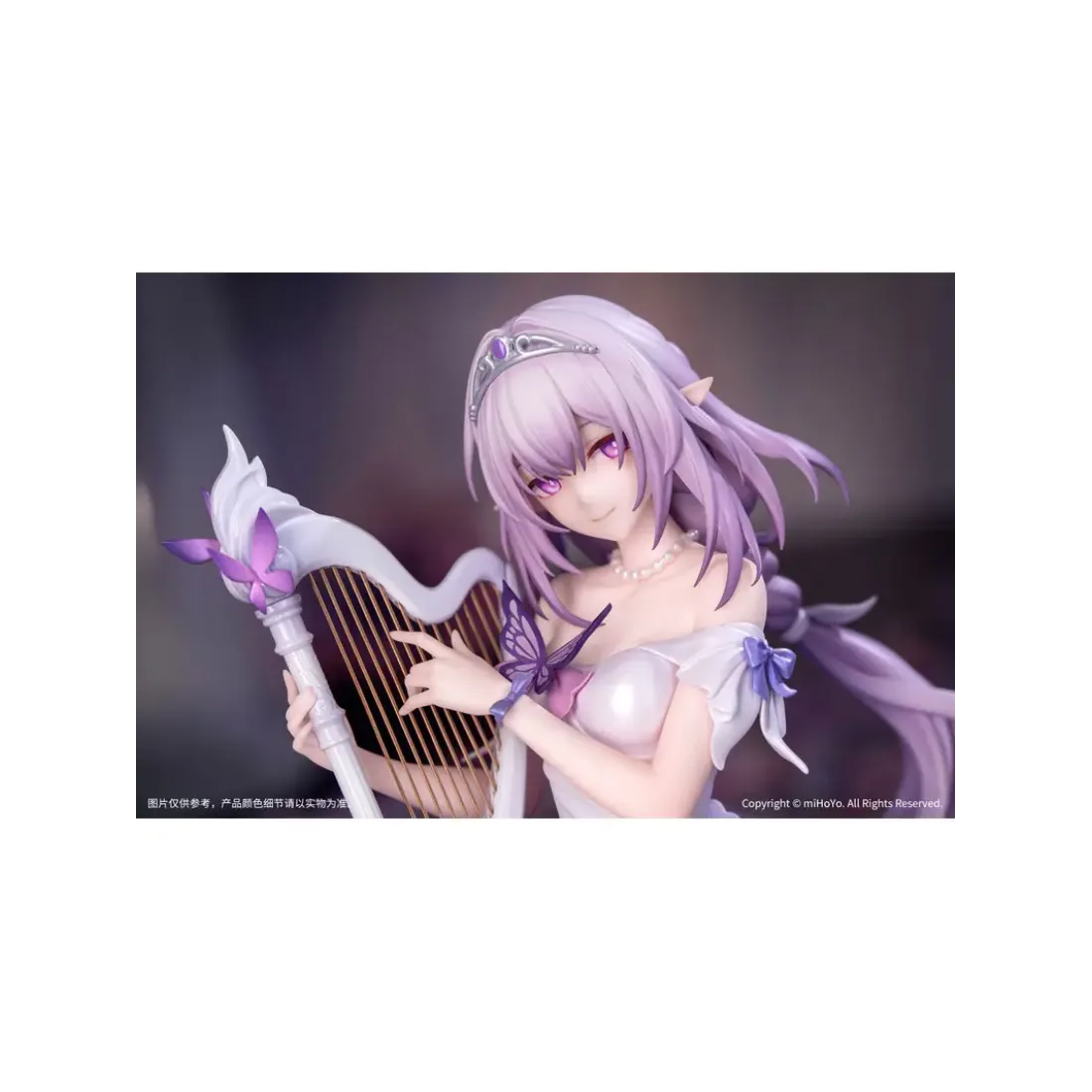 Фигурка Myethos Хонкай Butterfly of Fable 1/8 18см Castorice 6942421186564