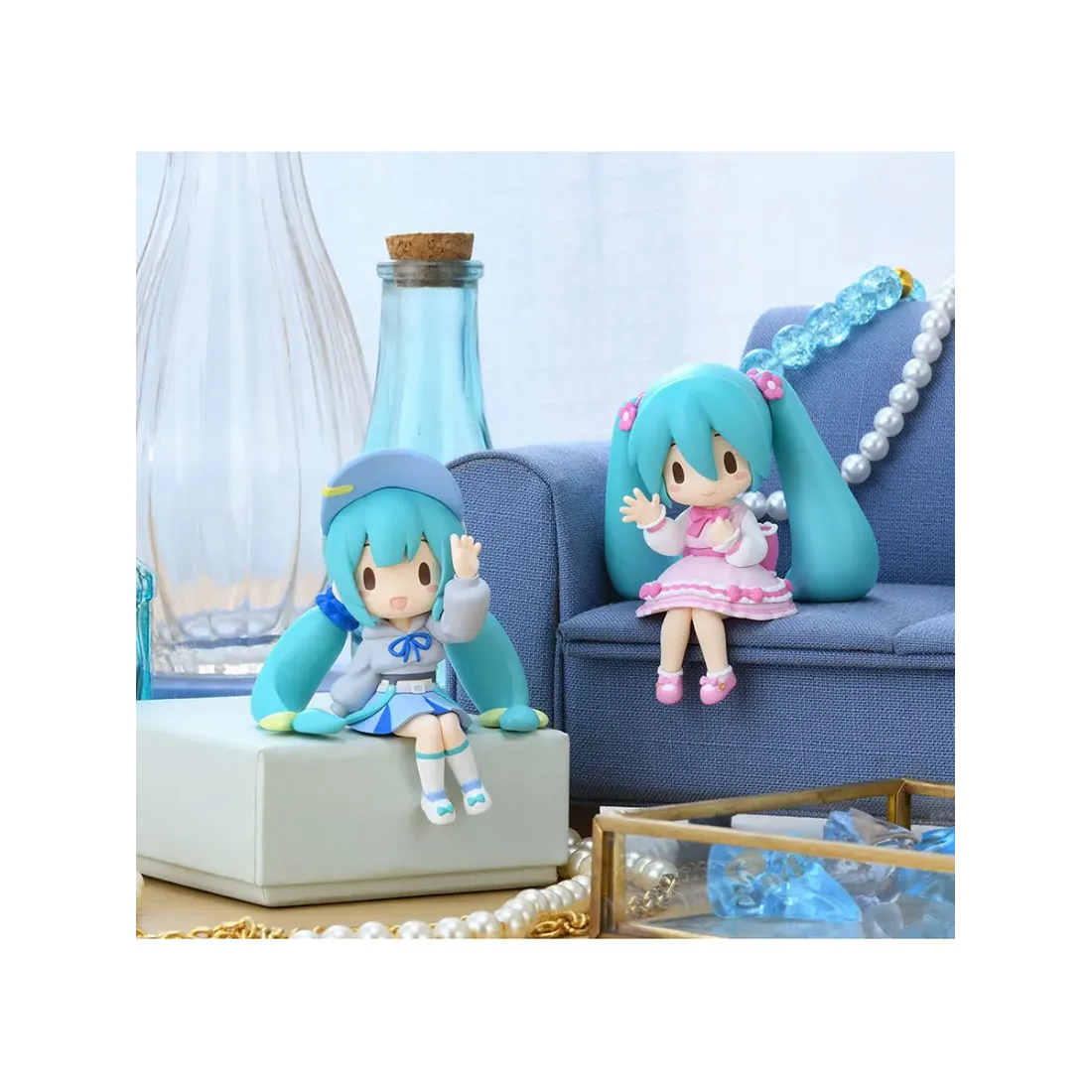 Фигурка Anime SEGA Hatsune Miku Perching Mini Vol.3 (EX) Figure 1шт. 5см. 4582733456126