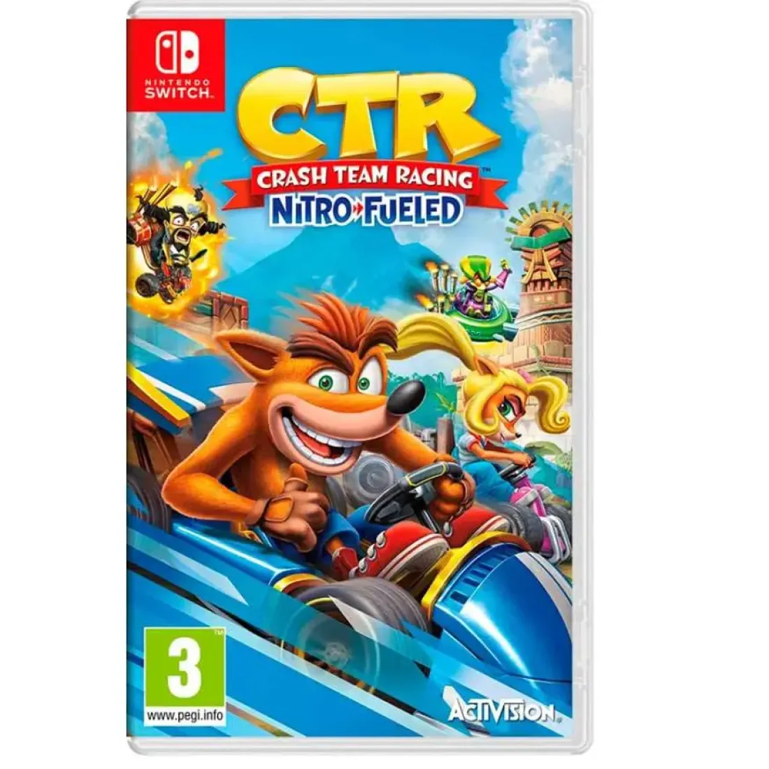 Crash Team Racing: Nitro Fueled /Switch (Английская версия)