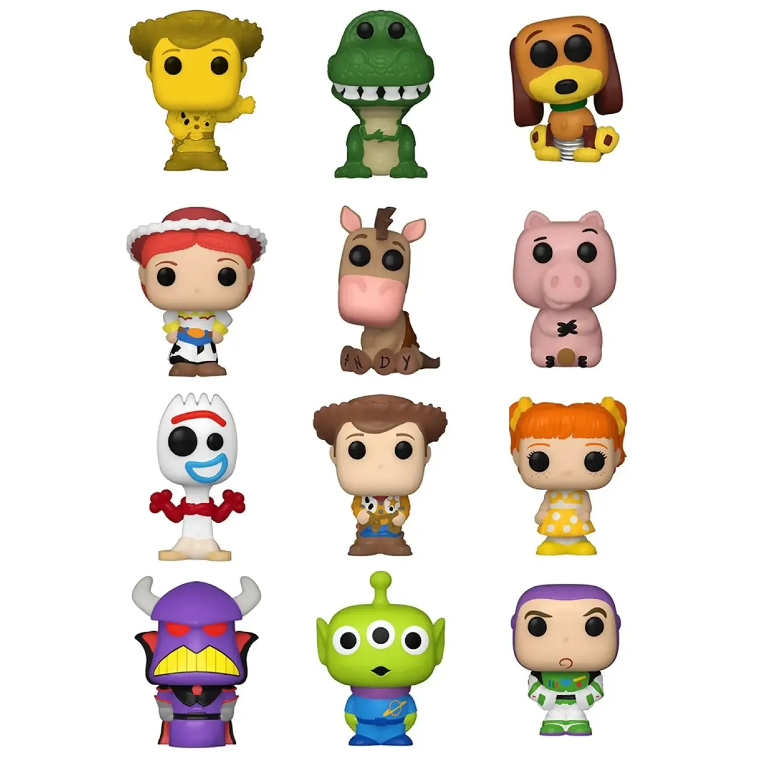 Фигурка Funko Bitty POP! Disney Toy Story Mystery 1 штука в ассортименте (из12) 81121