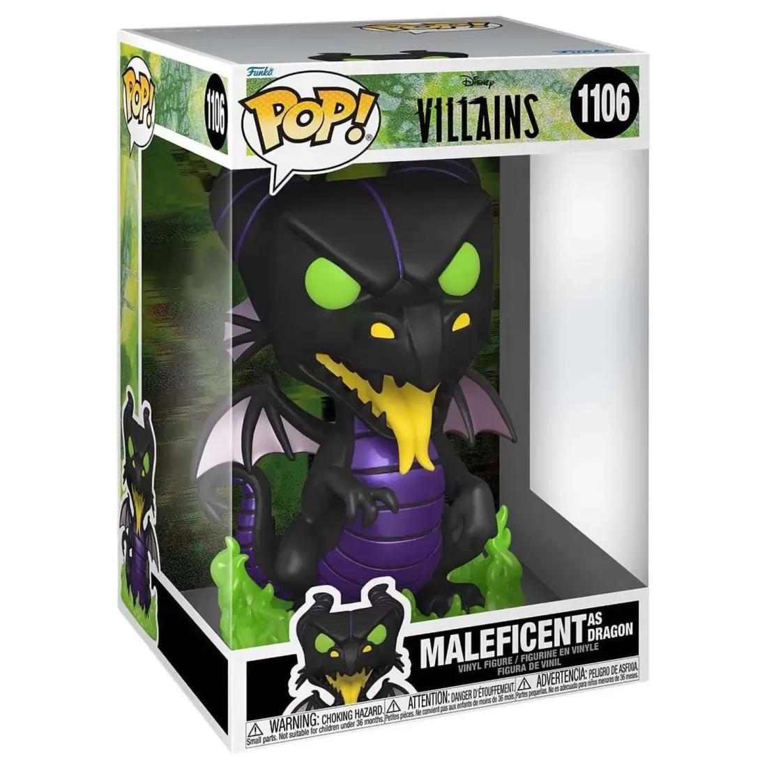 Фигурка Funko POP! Disney Villains Maleficent As Dragon 10" (1106) 57354